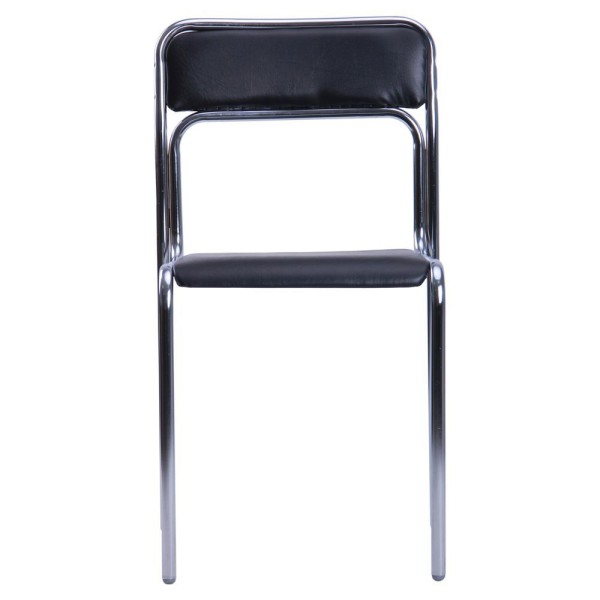 Стілець Аскона Хром Кожзам для офісу