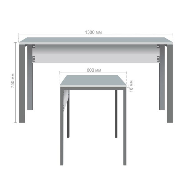 Стіл комп’ютерний Pluto