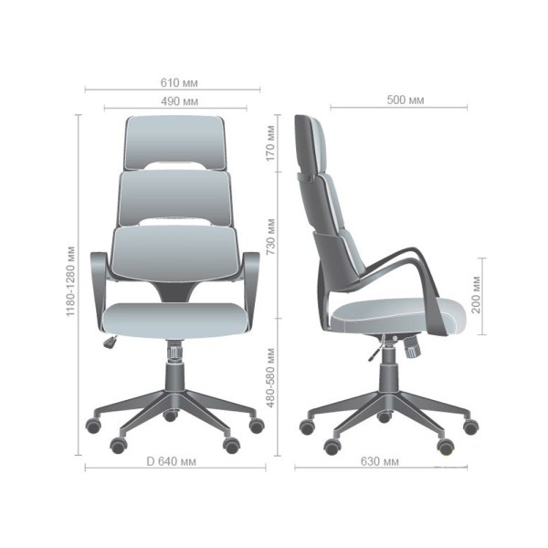 Крісло Spiral White – сучасний стиль та комфорт для вашого офісу