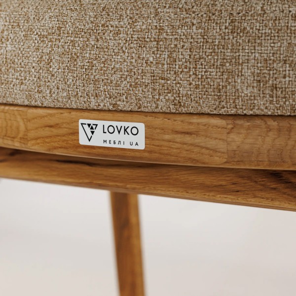 Крісло Otis дуб Зебрано: сучасний стиль для будь-якої оселі