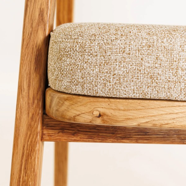 Крісло Otis дуб Зебрано: сучасний стиль для будь-якої оселі