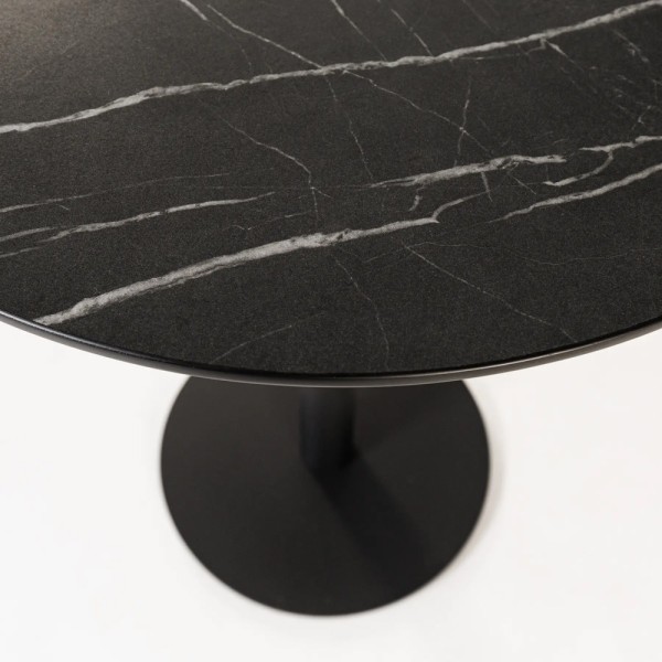 Стіл Ibiza round HPL d-600 – стильний круглий стіл для кухні та кафе