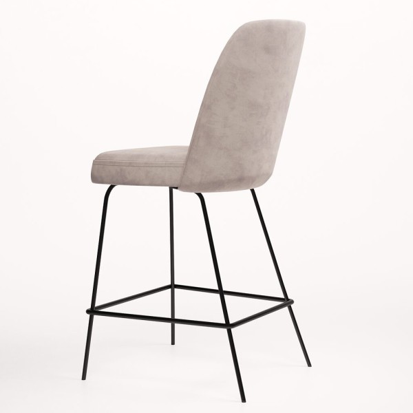 Стілець барний Boston metal M – мінімалізм та сучасність для вашої кухні