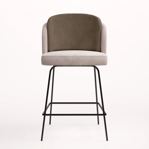 Стілець барний Leon metal M – сучасний стиль та комфорт