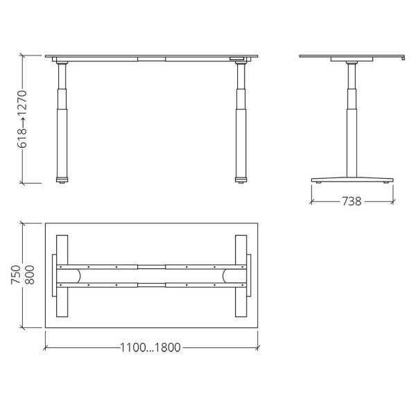 Стіл з регулюванням висоти – стильний та функціональний вибір для вашого офісу