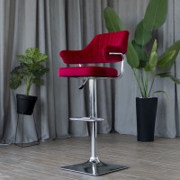 Барний стілець Bottle 4CH-Base Red Виставковий зразок