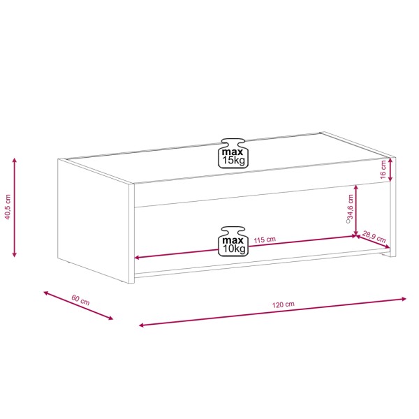 Стіл журнальний Gobi GB9: сучасний стиль для вашої вітальні