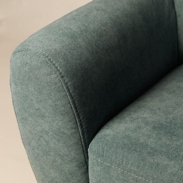 Крісло Voss El Dorado Aqua з пуфом