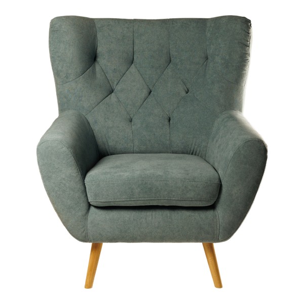 Крісло Voss El Dorado Aqua з пуфом