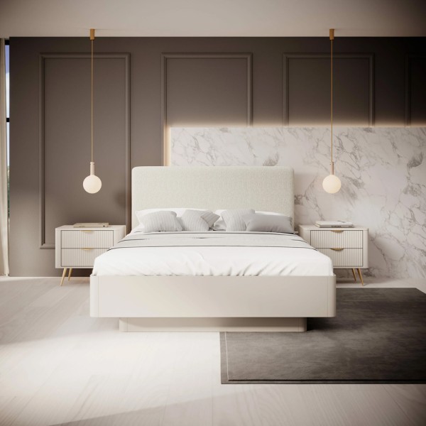Ліжко Lante 160 з м'яким узголів'ям – сучасний стиль для вашої спальні