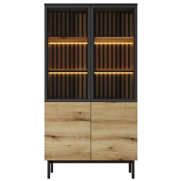 Вітрина висока з LED Lang 4D2W/100 для вашої вітальні