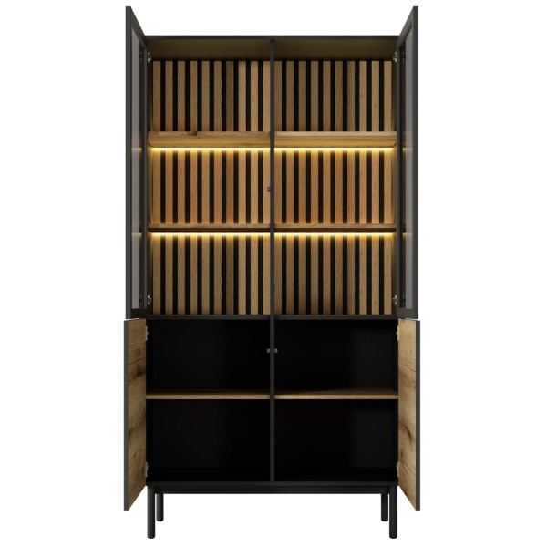 Вітрина висока з LED Lang 4D2W/100 для вашої вітальні