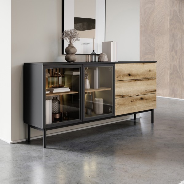 Комод з LED Lang 2D3S/180 – стиль і комфорт для вашого інтер'єру