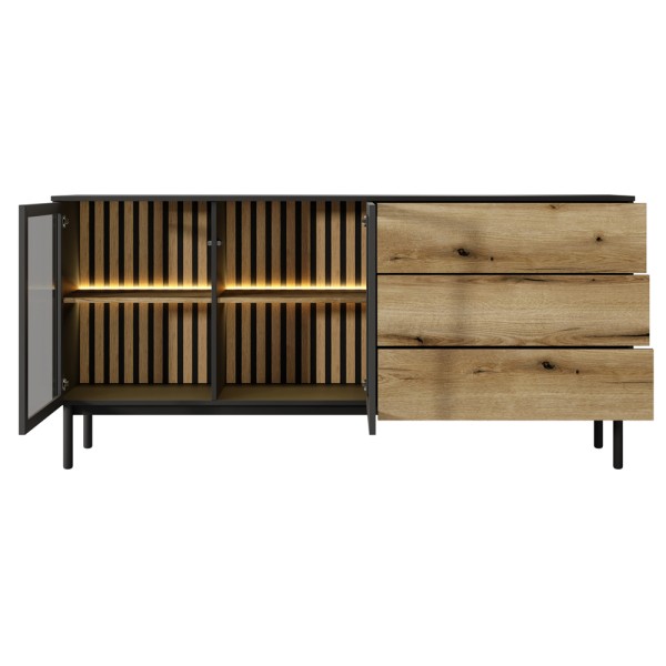 Комод з LED Lang 2D3S/180 – стиль і комфорт для вашого інтер'єру