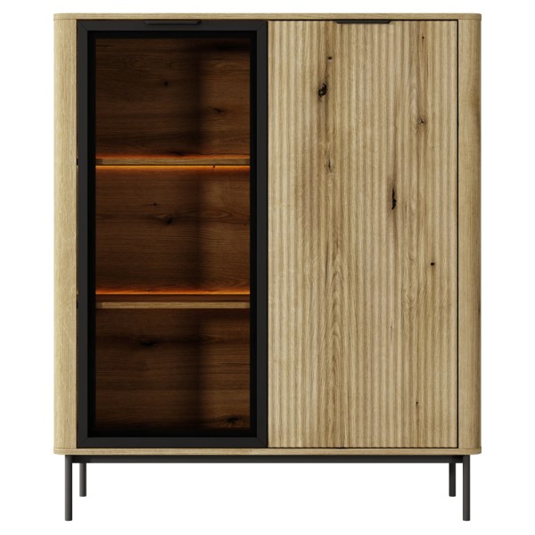 Вітрина низька з LED Wilson 2D1W/113 для вашої вітальні