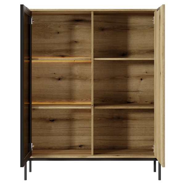 Вітрина низька з LED Wilson 2D1W/113 для вашої вітальні