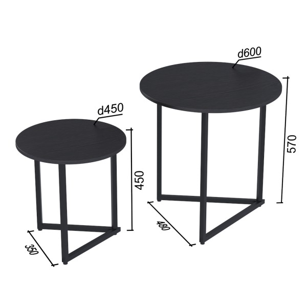 Журнальний столик Дельта Дуо – ідеальний стиль для вашої оселі
