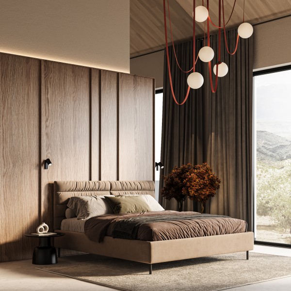 М'яке ліжко Narni з підйомним механізмом