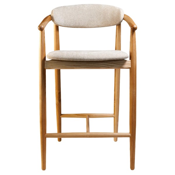 Напівбарний стілець Mamont soft натуральний ясен – комфорт та стиль