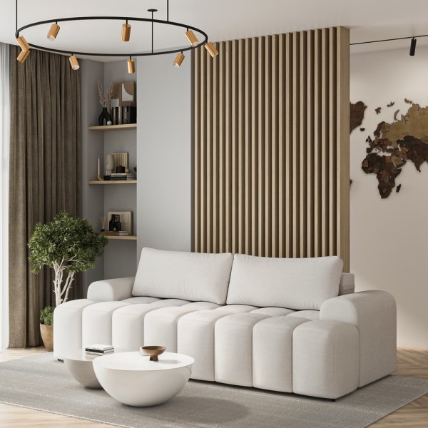 Прямий розкладний диван Бабл - елегантний вибір для вашої оселі