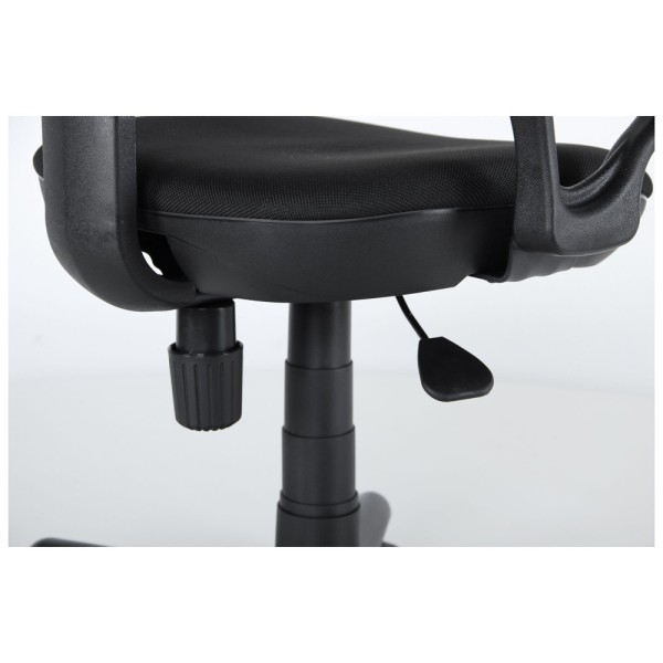 Крісло Чат/АМФ-4 чорний – сучасне офісне крісло для комфорту