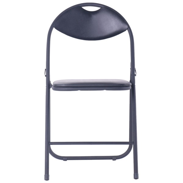 Стілець Джокер чорний Шкірзам для кухні та КаБаРе