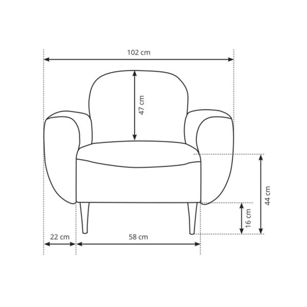 Крісло м’яке Boho — стиль та комфорт для вашої оселі