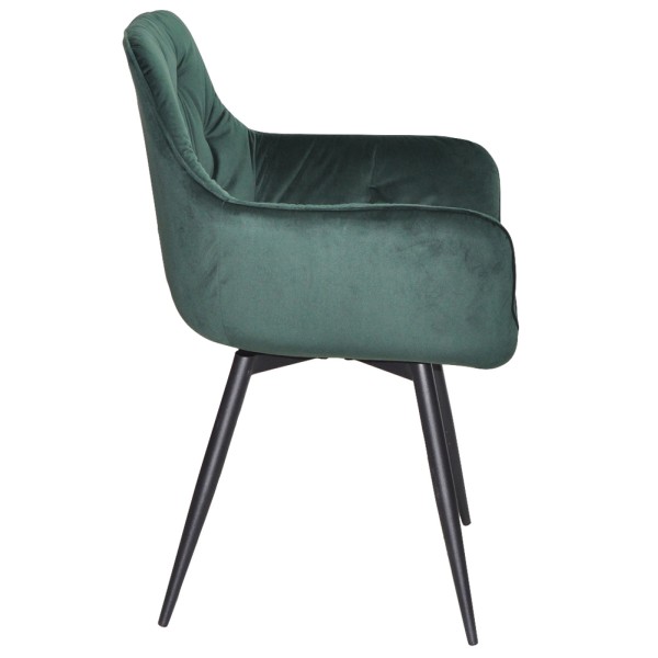 Стілець поворотний Seoul black — стиль та комфорт для вашого інтер'єру