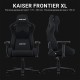 Крісло ігрове Anda Seat Kaiser Frontier XL Black Linen Fabric