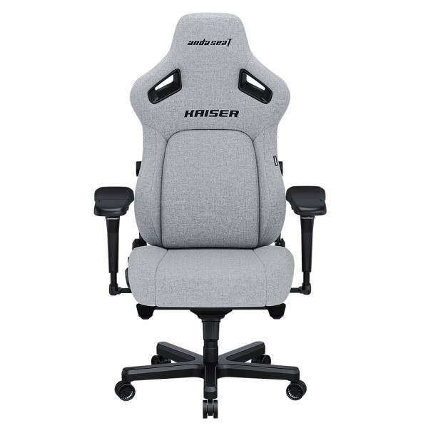Геймерське крісло Anda Seat Kaiser 4 Size XL Gray Linen Fabric