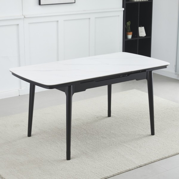 Стіл Askold 120-160: сучасний розкладний стіл для вашої кухні