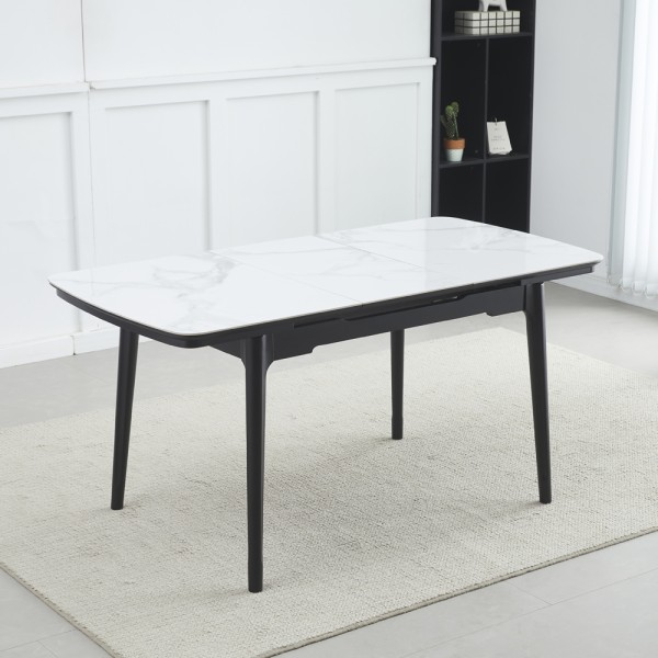 Стіл Askold 120-160: сучасний розкладний стіл для вашої кухні