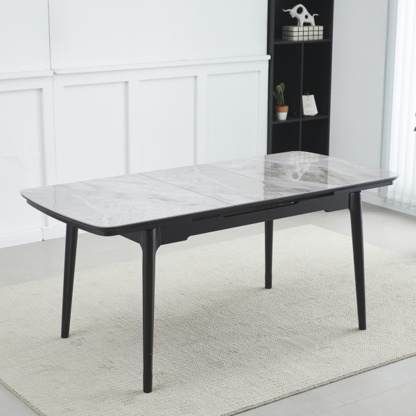 Стіл Askold 120-160: сучасний розкладний стіл для вашої кухні