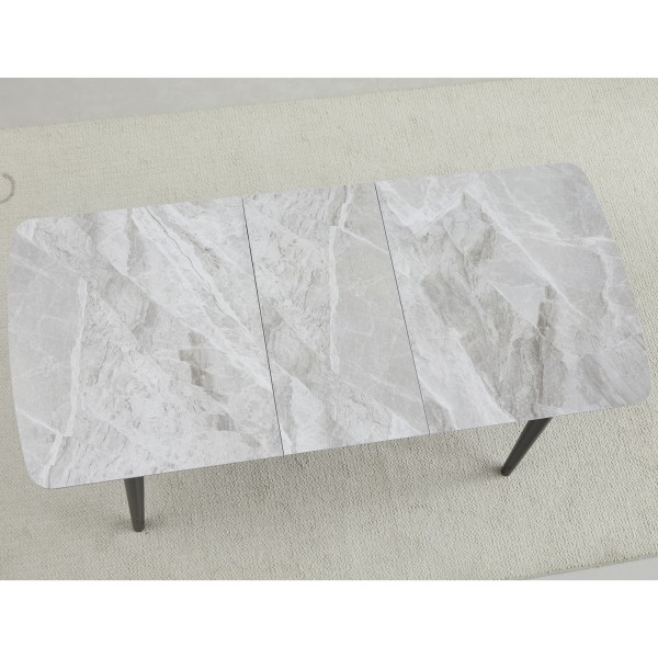 Стіл Askold 120-160: сучасний розкладний стіл для вашої кухні