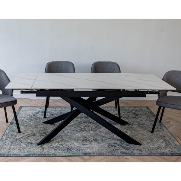 Стіл Dunkan 140-200 – стильний розкладний стіл для вашої кухні