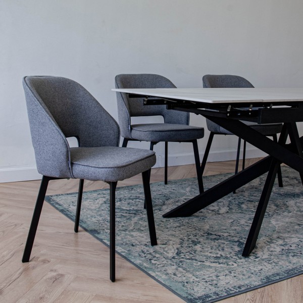 Стіл Dunkan 140-200 – стильний розкладний стіл для вашої кухні