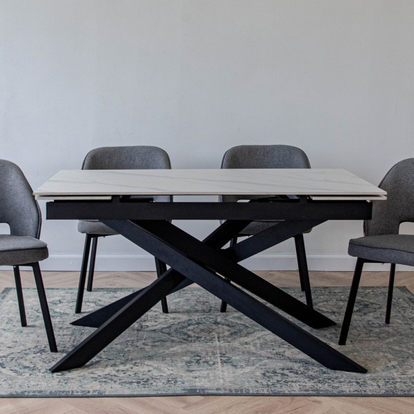 Стіл Dunkan 140-200 – стильний розкладний стіл для вашої кухні