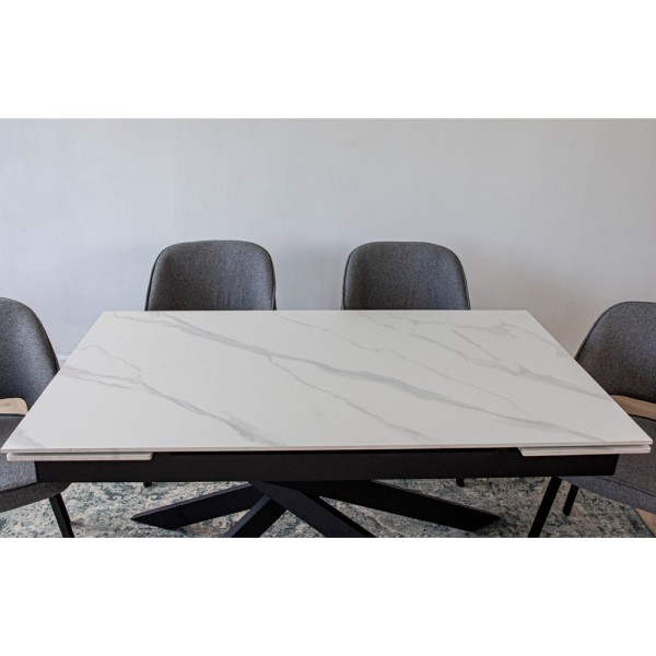 Стіл Dunkan 140-200 – стильний розкладний стіл для вашої кухні