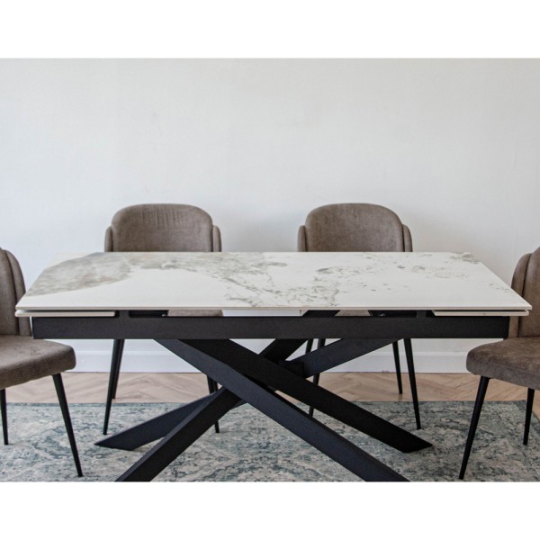 Стіл Dunkan 160-220 – Розкладний стіл для дому та кафе