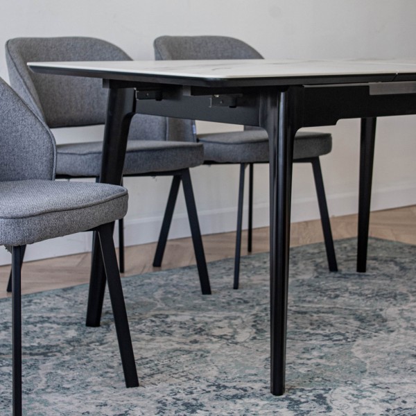 Стіл Askold-S 120-160 – Розкладний стіл для кухні та кафе