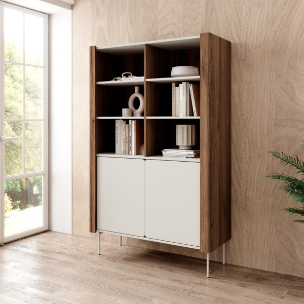 Стелаж Wrap R105 для вітальні — сучасний скандинавський стиль