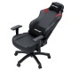 Геймерське крісло Anda Seat Luna Size L Black/Red PVC — для комфортних ігор та роботи
