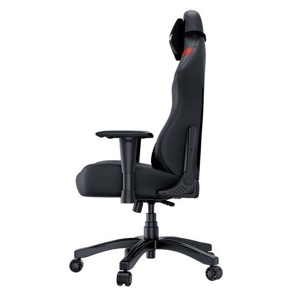 Геймерське крісло Anda Seat Luna Size L Black/Red PVC — для комфортних ігор та роботи