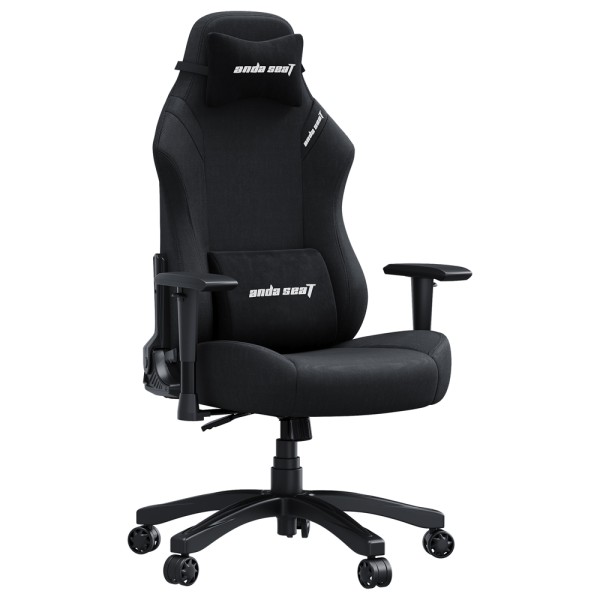 Геймерське крісло Anda Seat Luna Size L Black Fabric – Комфорт та підтримка для кожного геймера
