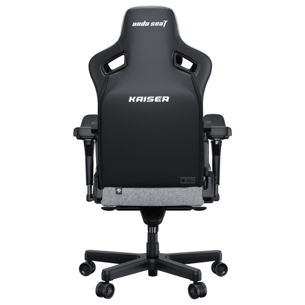 Геймерське крісло Anda Seat Kaiser 3 Pro XL Grey Fabric – максимальний комфорт для геймерів