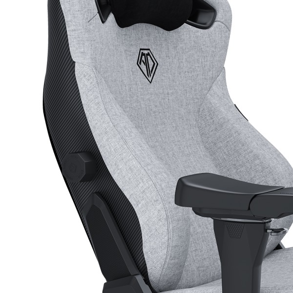 Геймерське крісло Anda Seat Kaiser 3 Pro XL Grey Fabric – максимальний комфорт для геймерів