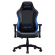 Геймерське крісло Anda Seat Luna Size L Black&Blue PVC для комфорту в іграх