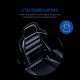 Геймерське крісло Anda Seat Luna Size L Black&Blue PVC для комфорту в іграх