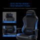 Геймерське крісло Anda Seat Luna Size L Black&Blue PVC для комфорту в іграх