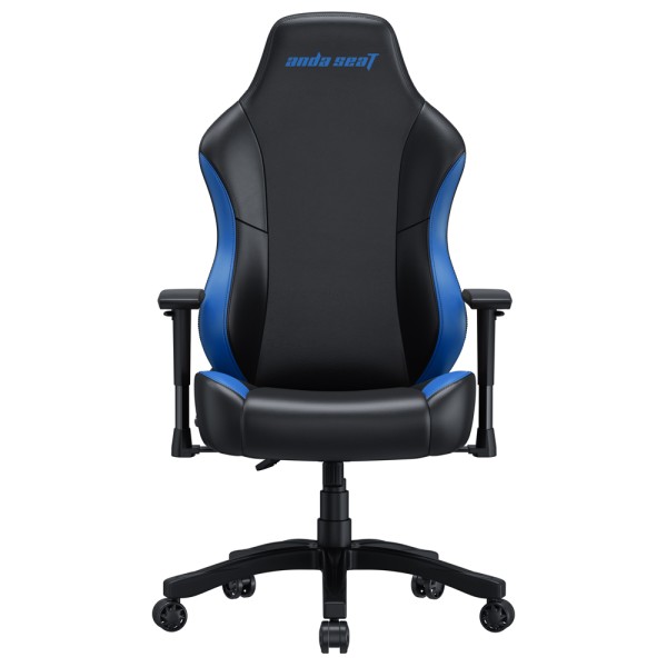 Геймерське крісло Anda Seat Luna Size L Black&Blue PVC для комфорту в іграх